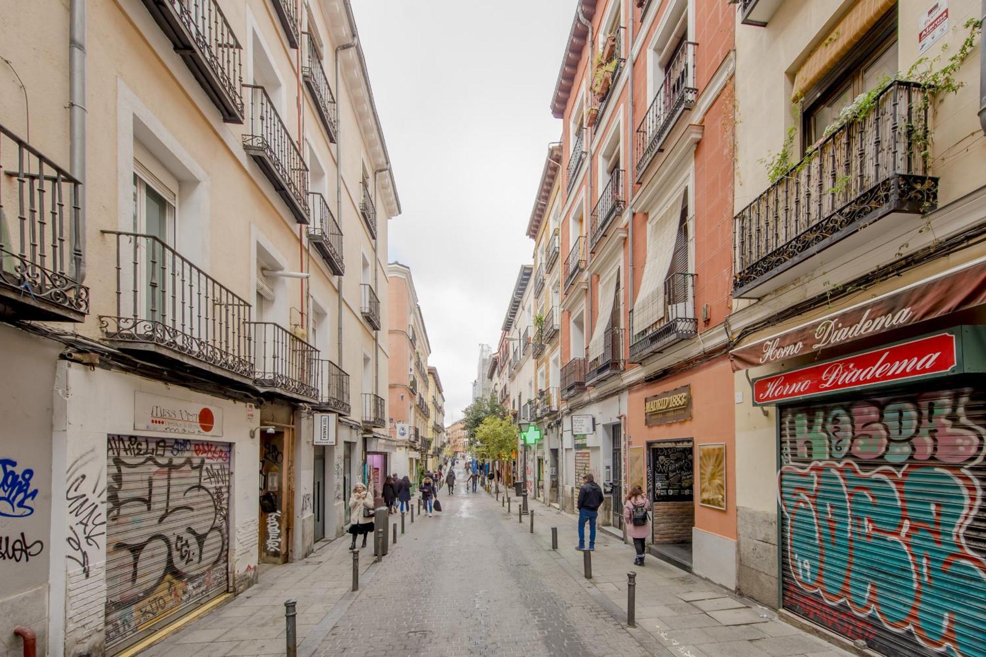 New Apt De 7Pax En El Corazon De Malasana Daire Madrid Dış mekan fotoğraf